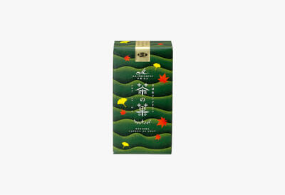 茶の菓 3枚入 秋限定パッケージ（緑）