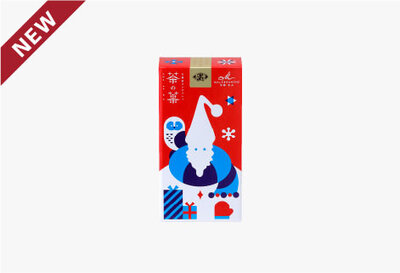 茶の菓 3枚入 クリスマス限定パッケージ［赤］