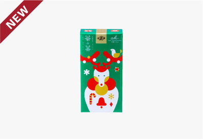 茶の菓 3枚入 クリスマス限定パッケージ［緑］